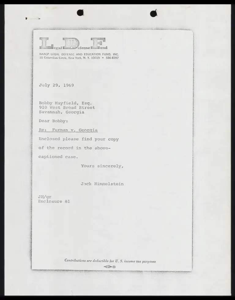 Transcript of August 15, 1967 Hearing preview