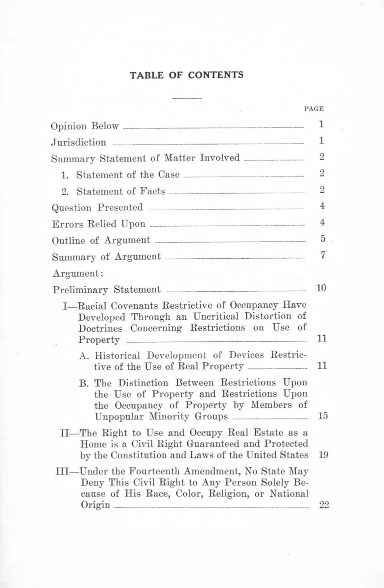 McGhee v. Sipes Brief for Petitioners preview