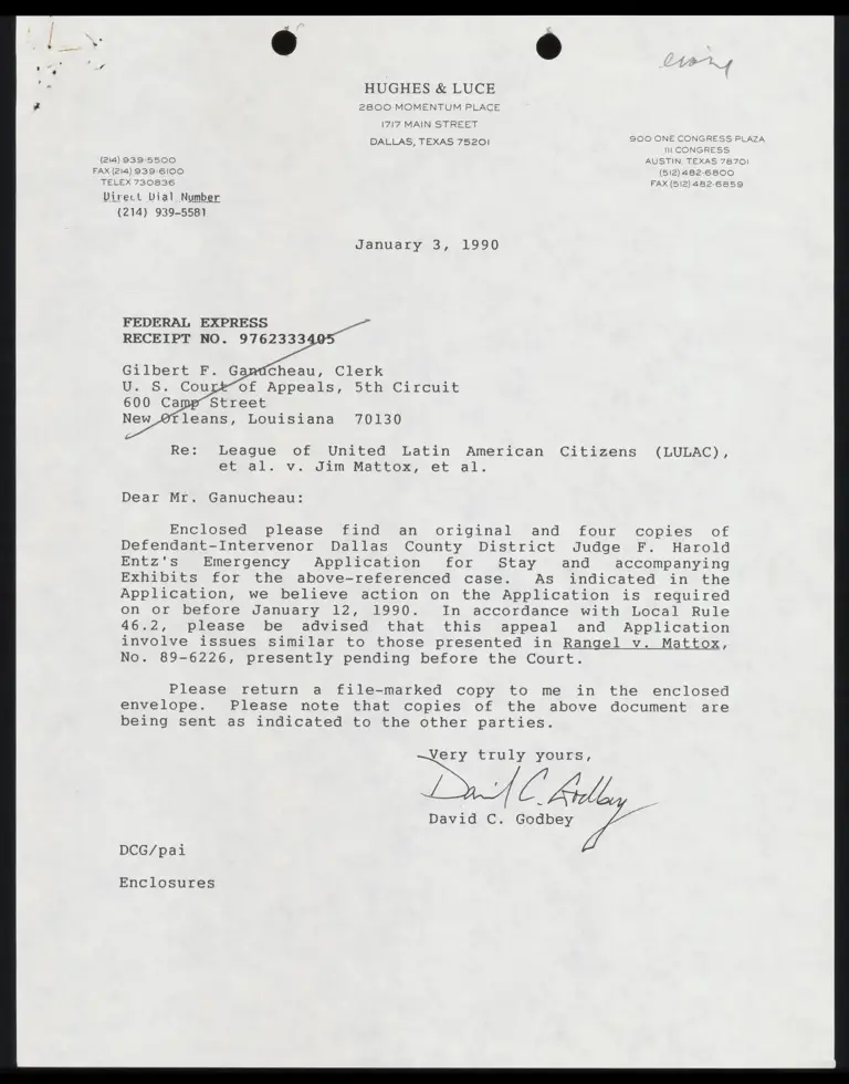 Emergency Application for Stay preview