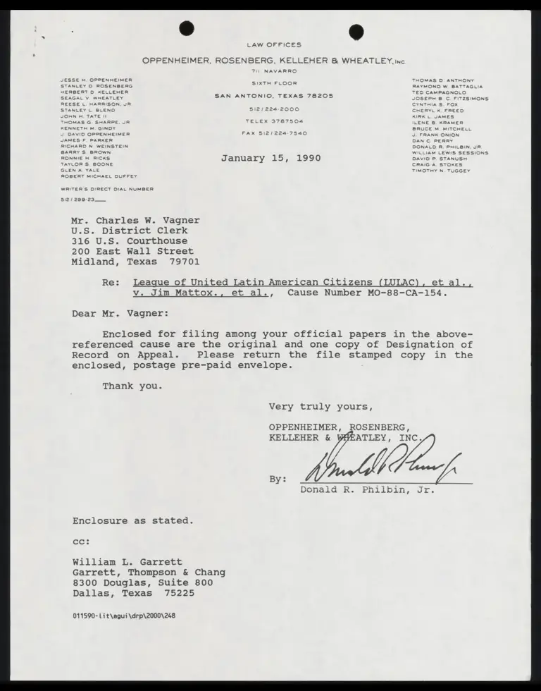 Designation of Record on Appeal preview