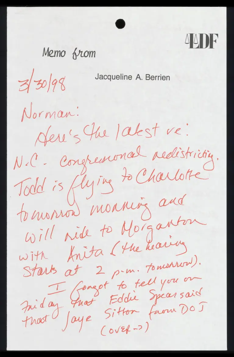 Memo from Berrien to Chachkin preview