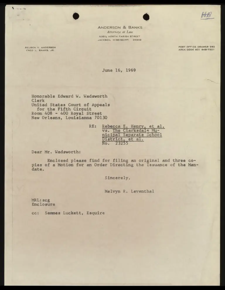 Motion for an Order Directing the Issuance of the Mandate preview