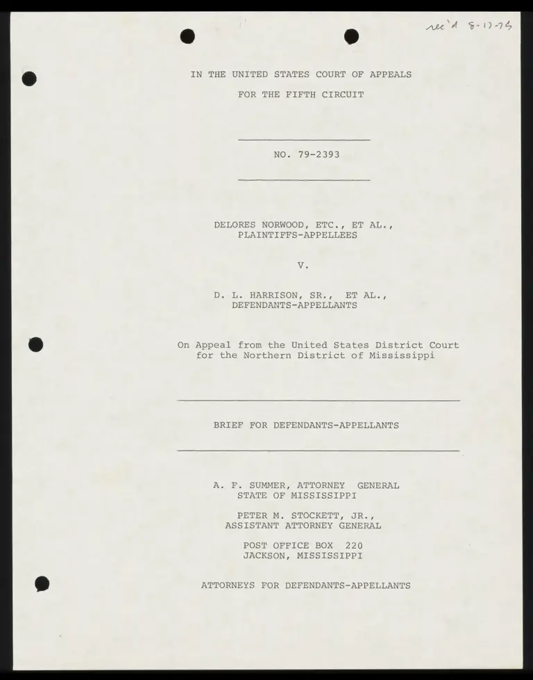 Brief for Defendants-Appellants preview