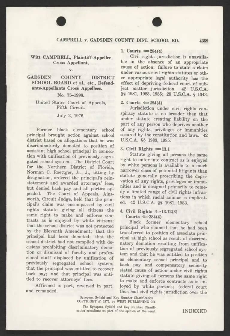 Fifth Circuit Court of Appeals Opinion preview