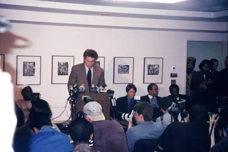 LDF Press Conference for Amadou Diallo Police Shooting, 1999 - 23 of 42 preview