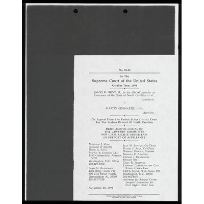 Brief Amicus Curiae of the Lawyers' Committee in Support of Appellants preview