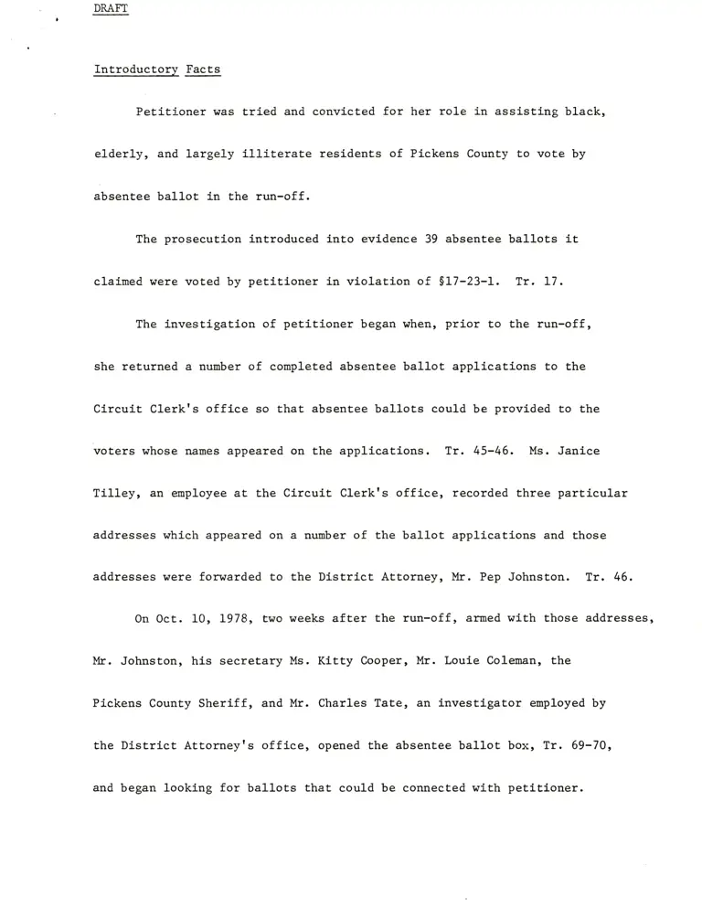 Draft of Brief preview