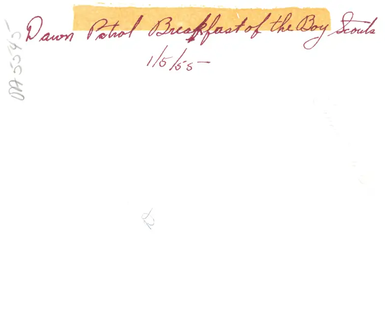 Marshall, Thurgood; and Others (2 folders), 1956, undated - 9 of 14 (back) preview