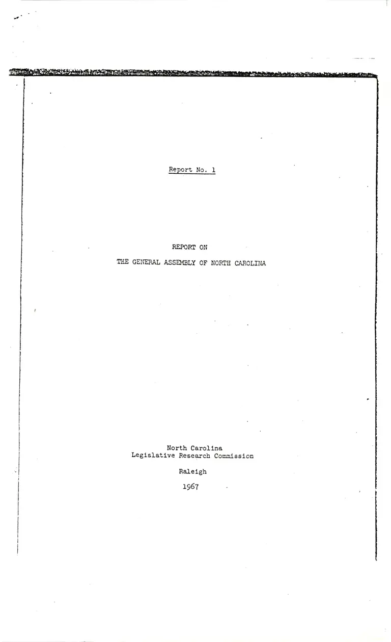 Memorandum from Saunders to Wallace on The Subdivision of Counties in Drawing Senate and Representative Districts for the Election of Members of the General Assembly of North Carolina preview