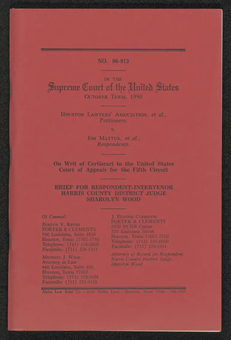 Brief for Respondent-Intervenor preview