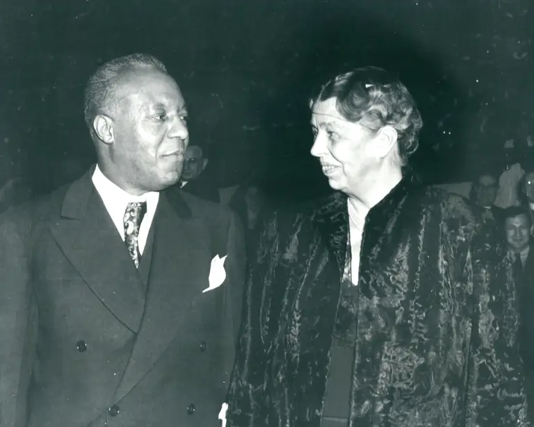 Randolph, A. Philip; and Roosevelt, Eleanor, undated - 1 of 2 preview
