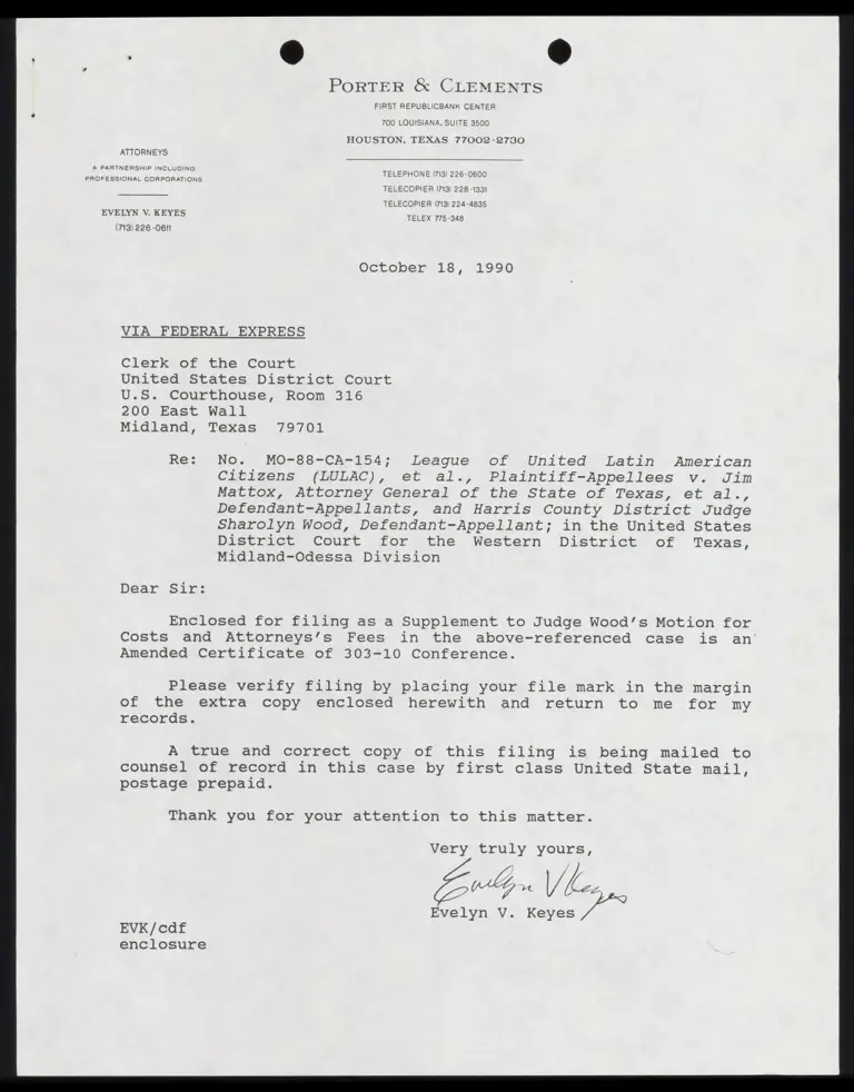 Amended Certificate of 303-10 Conference preview