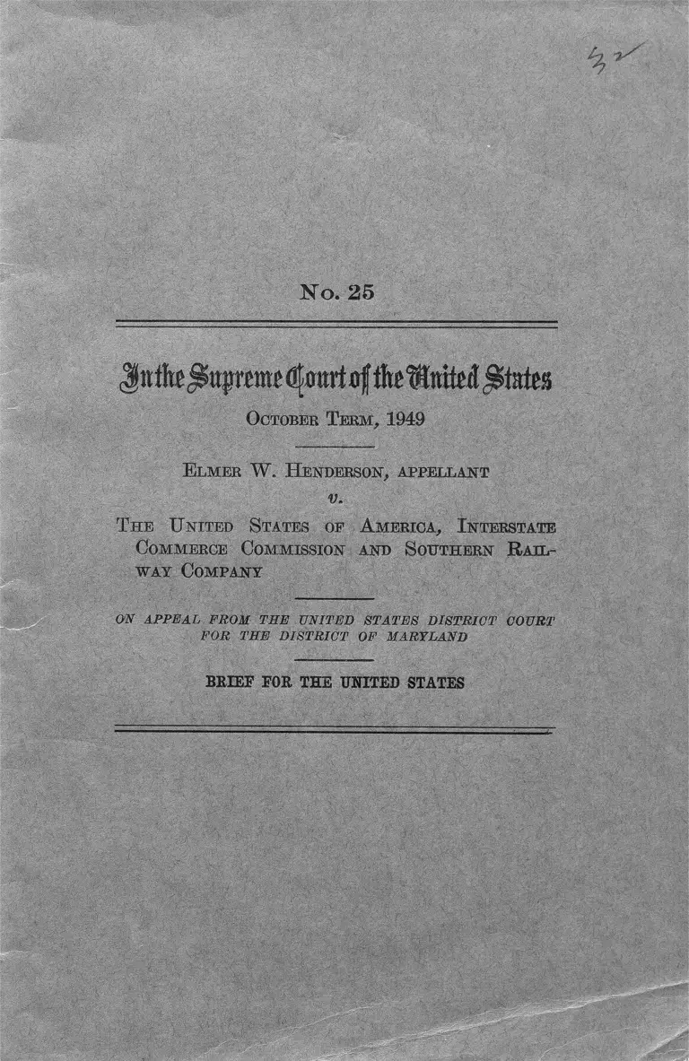 Henderson v. United States Brief for the United States preview
