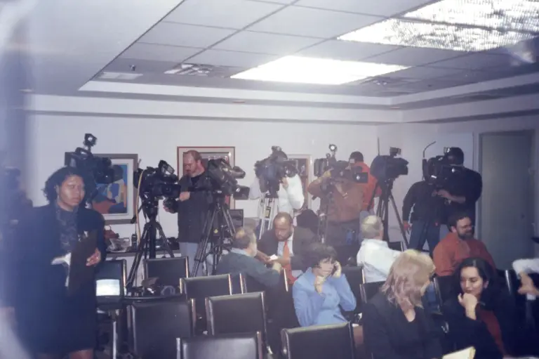LDF Press Conference for Amadou Diallo Police Shooting, 1999 - 37 of 42 preview