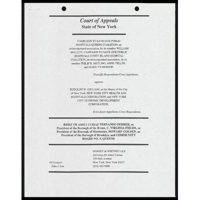 Motion for Leave to File Brief and Brief Amici Curiae preview