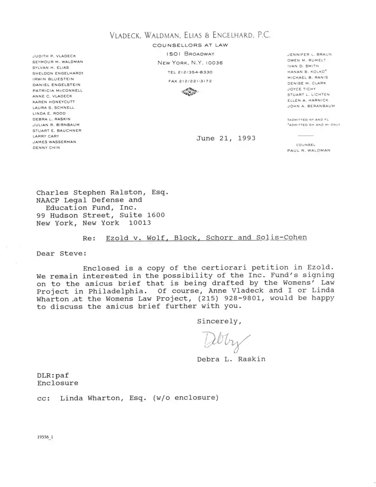 Ezold v. Wolf Petition for a Writ of Certiorari to the US Court of Appeals for the Third Circuit preview