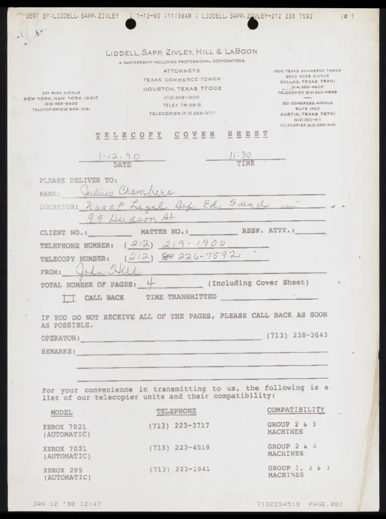 Emergency Motion to Amend Court's 1/11/90 Order Granting Stay preview