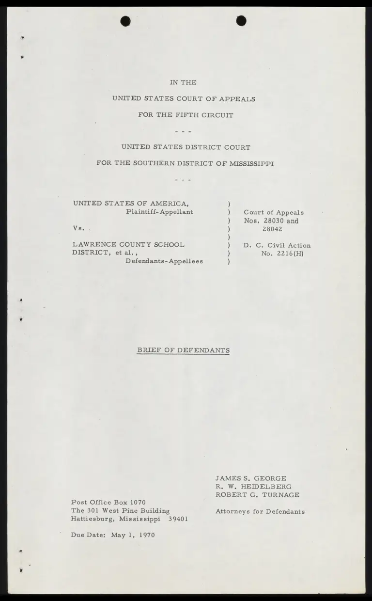Brief of Defendants preview
