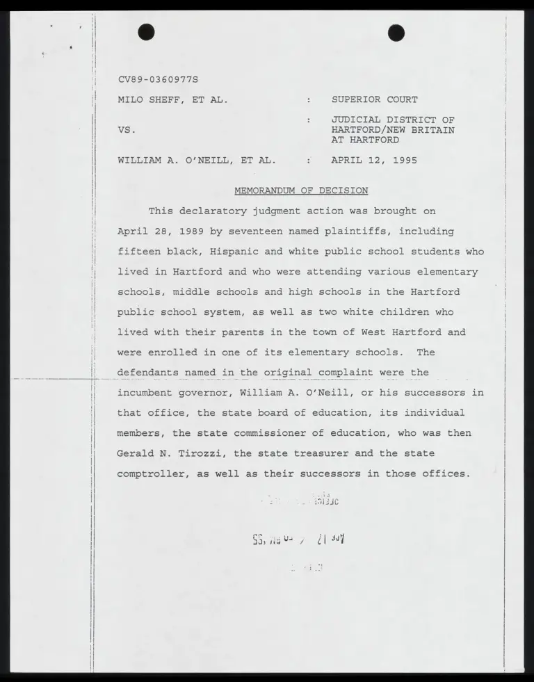 Memorandum of Decision preview