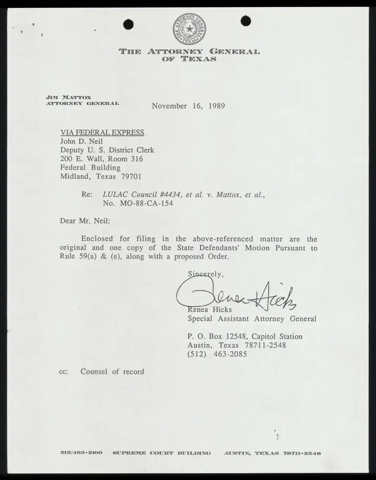 Motion Pursuant to Rule 59(a) & (e); Proposed Order preview