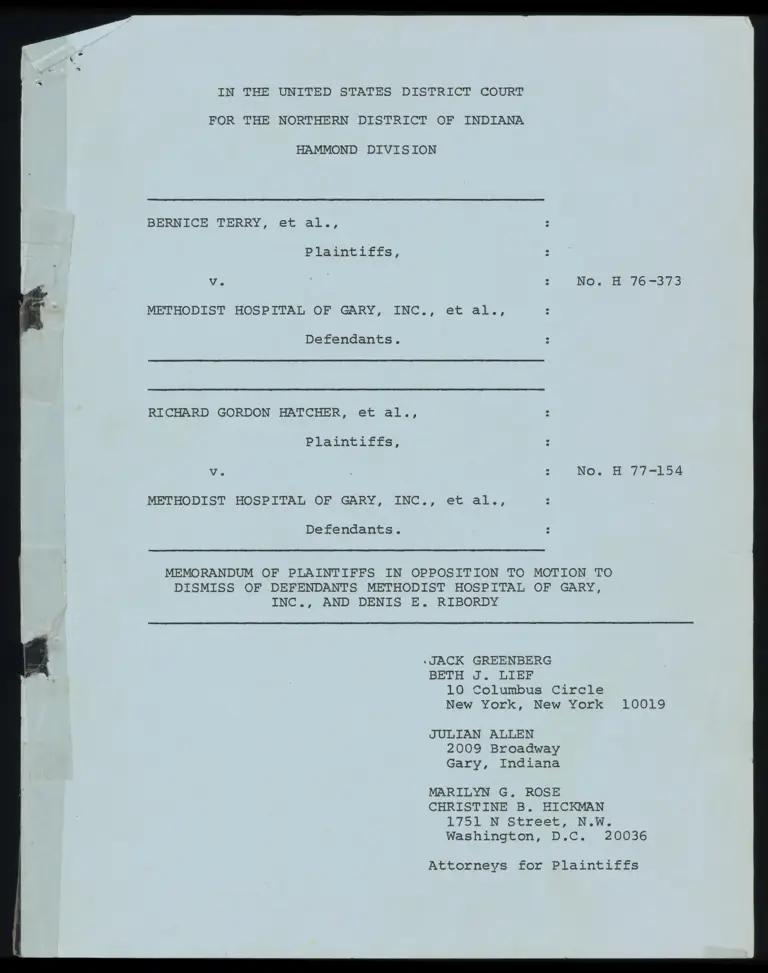 memorandum in opposition to motion to dismiss preview