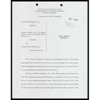 Joint Motion for Stay preview