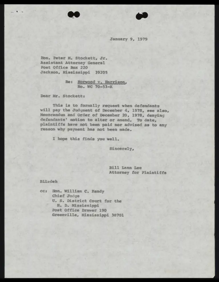 Notice; Memorandum Order preview