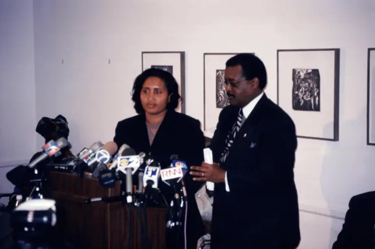LDF Press Conference for Amadou Diallo Police Shooting, 1999 - 13 of 42 preview