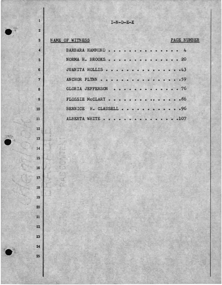White v. Florida Hearing Transcript II preview