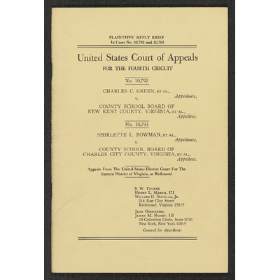 Plaintiffs' Reply Brief preview