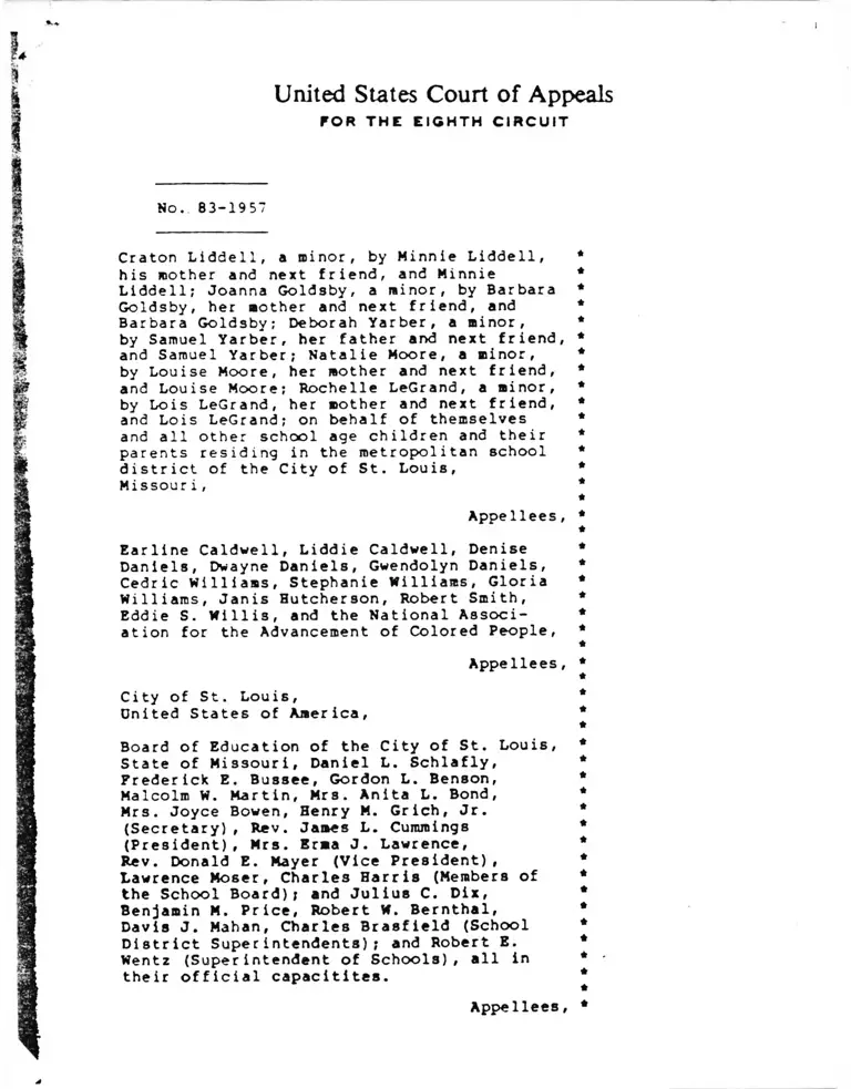 Liddell v. State of Missouri Opinion of the Court En Banc preview