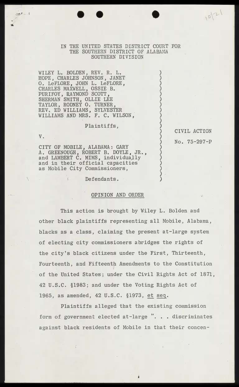 Opinion and Order preview