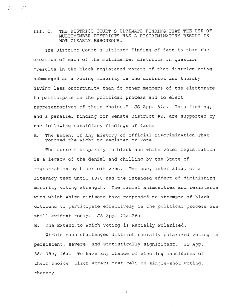 Annotated Partial Draft of Brief Section III preview
