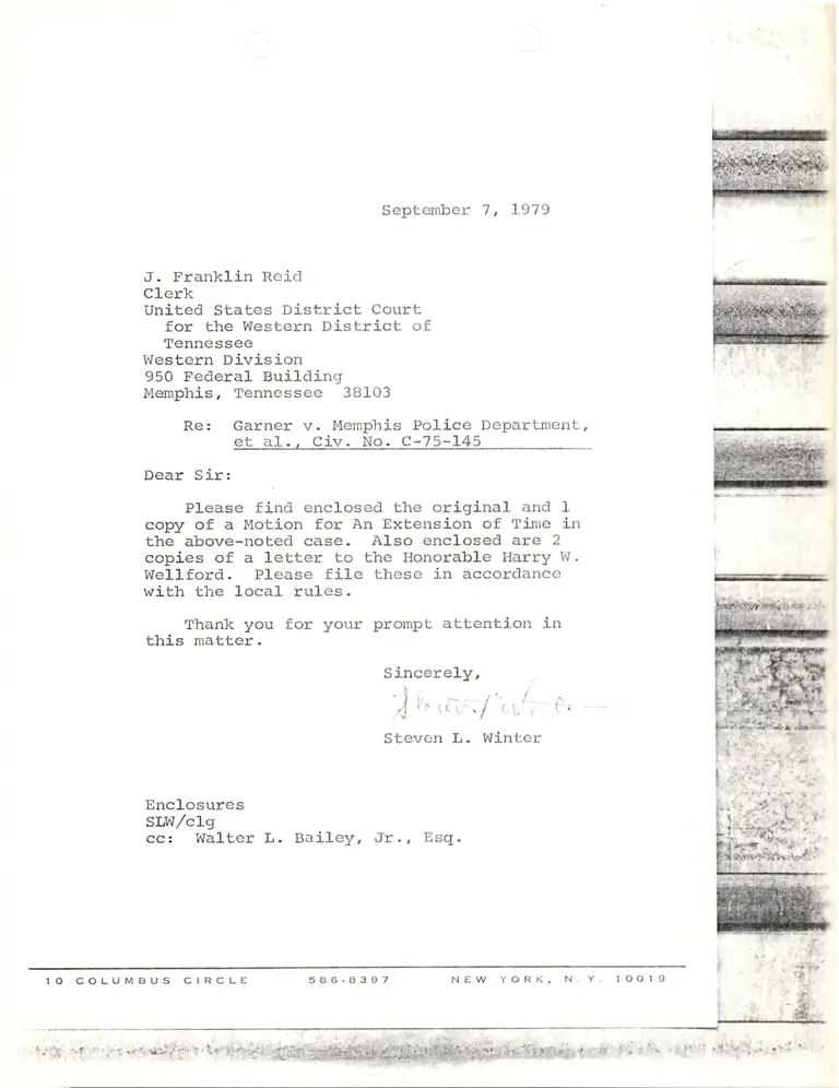 Motion for an Extension of Time preview