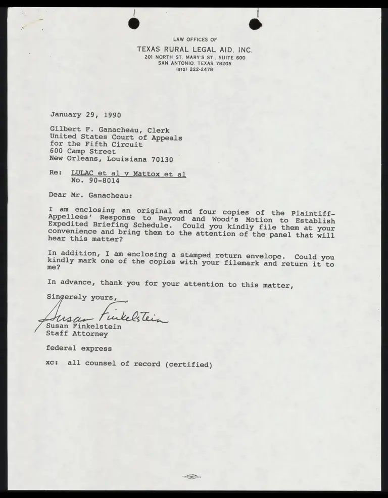 Plaintiff-Appellees' Response to Bayoud and Wood's Motions to Establish Expedited Briefing Schedule preview