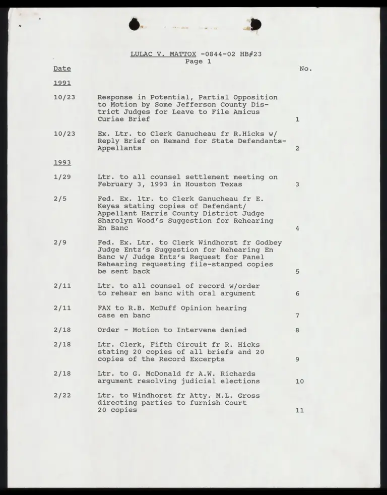 Index to Hardback 23 preview