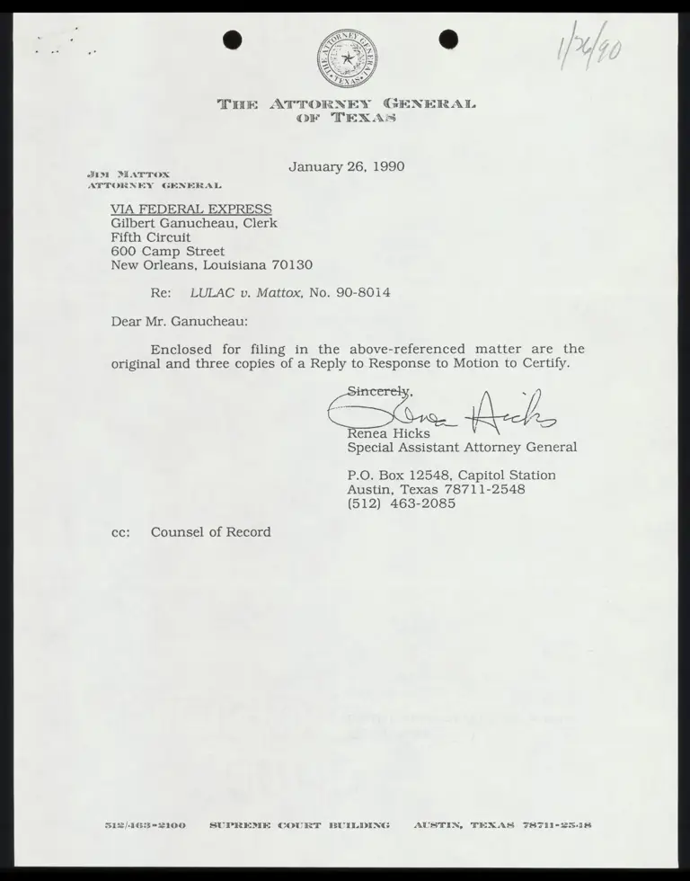 Reply to Response to Motion to Certify preview