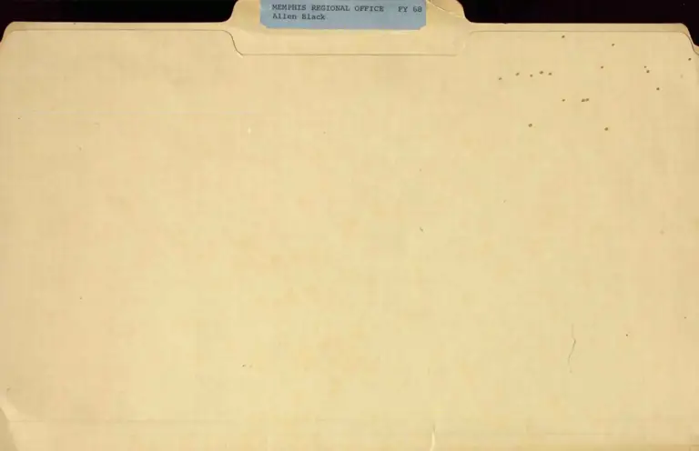 Allen Black Reports and Correspondence 1967-1968 (Folder) (Redacted) preview