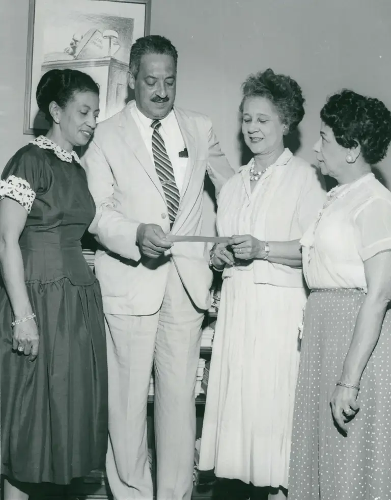 Marshall, Thurgood; and Donors, 1961, undated - 2 of 10 preview