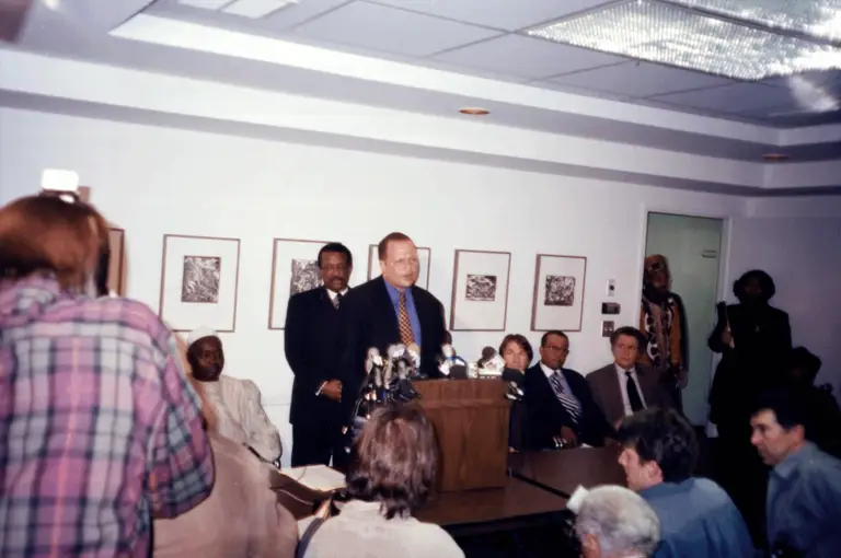 LDF Press Conference for Amadou Diallo Police Shooting, 1999 - 32 of 42 preview