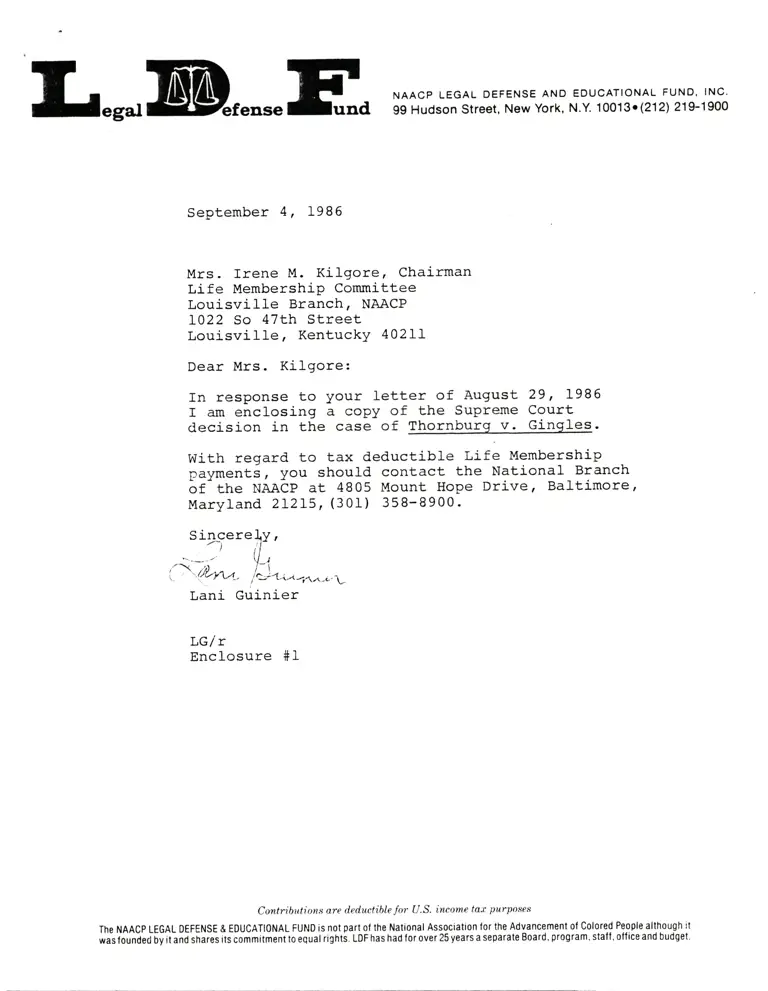 Correspondence from Guinier to Kilgore; from Kilgore to Guinier preview