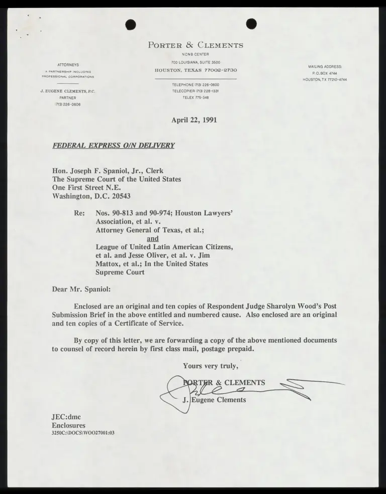 Post Submission Brief preview