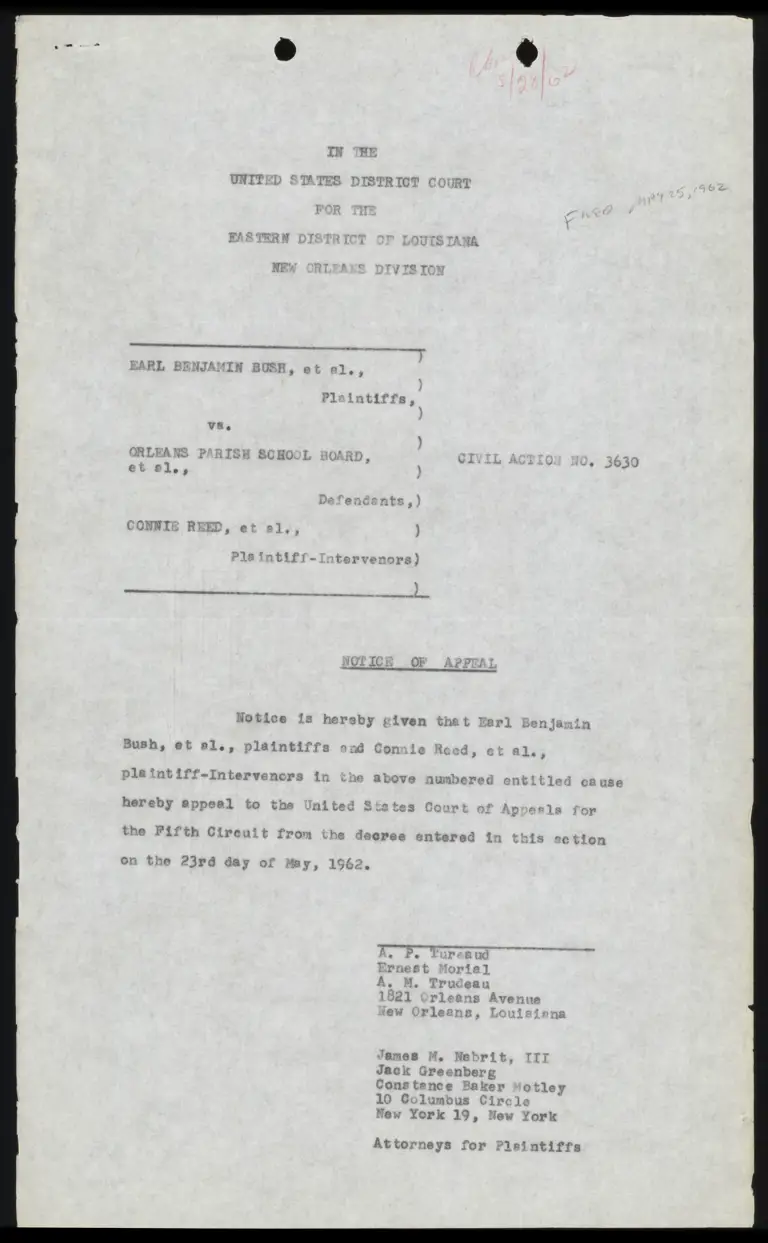 Notice of Appeal; Designation of Portion of Record on Appeal preview