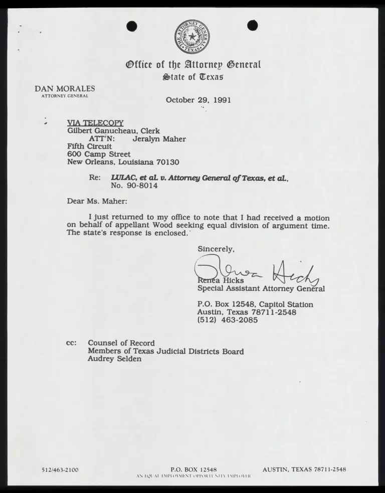 State's Response to Appellant Wood's Motion for Divided Argument preview