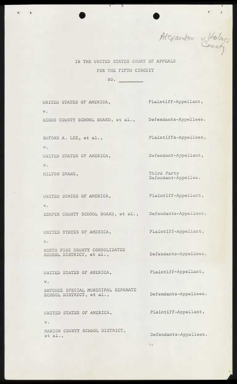 Response in Opposition to the Motion to Consolidate Appeals, Motion for Summary Reversal, or to Proceed on the Original Record and to Expedite Appeals preview