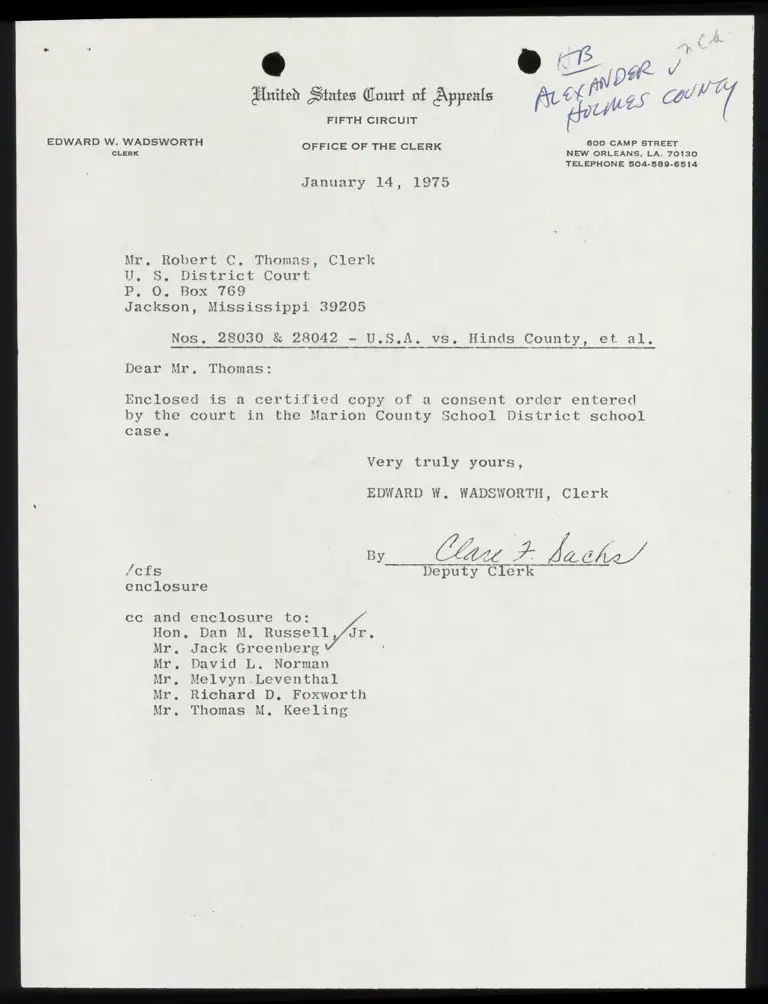 Consent Order for Marion County School District preview