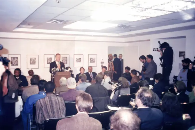 LDF Press Conference for Amadou Diallo Police Shooting, 1999 - 17 of 42 preview