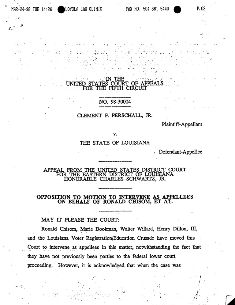 Motion to Intervene as Appellees preview