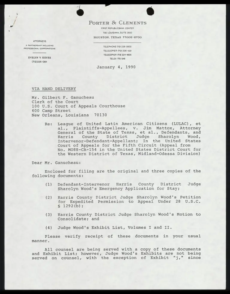 Judge Wood's Emergency Application for Stay; Petition for Expedited Permission to Appeal; Motion to Consolidate; Exhibit List Volumes I & II preview