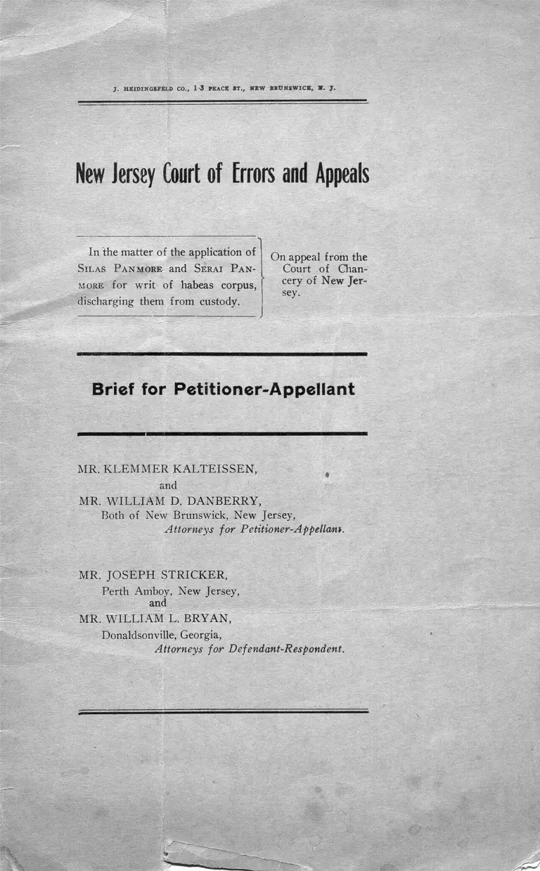 Kalteissen v. Stricker Brief for Petitioner-Appellant preview